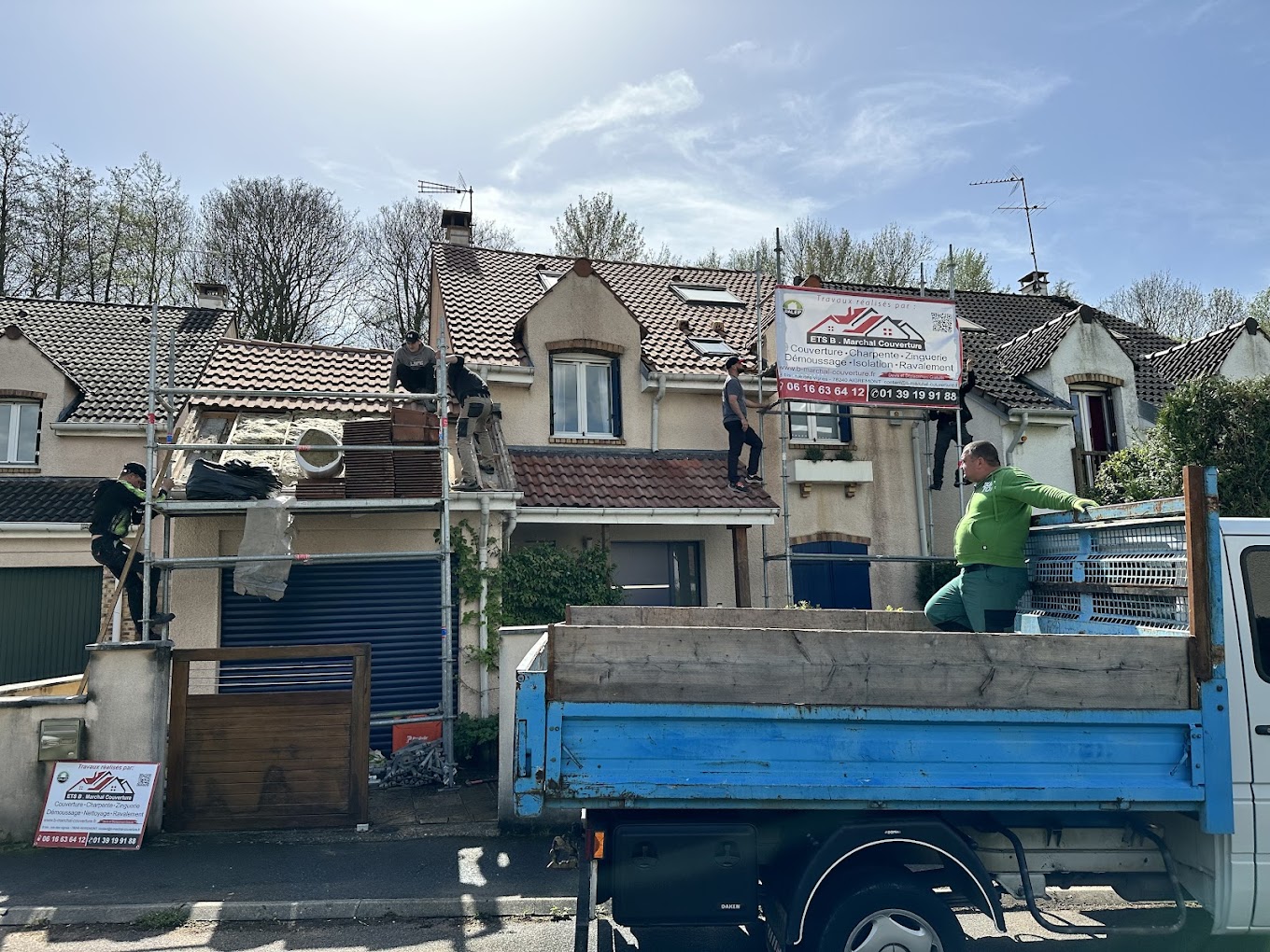 Entreprise de couverture à Aigremont (78240) - ETS B.Marchal Couverture