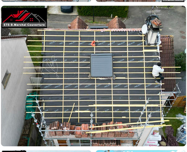 Isolation de toiture à Aigremont (78240) - ETS B.Marchal Couverture dans les Yvelines (78)