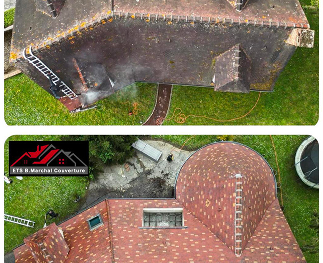 Pose d’ardoises à Aigremont (78240) - ETS B.Marchal Couverture dans les Yvelines (78)