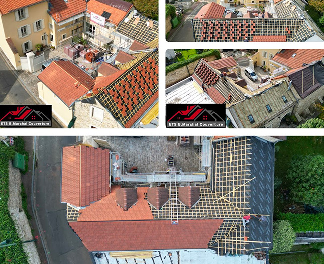 Charpente à Aigremont (78240) - ETS B.Marchal Couverture dans les Yvelines (78)